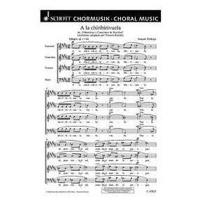 A la chiribirivuela : aus Villancicos y Canciones de Navidad