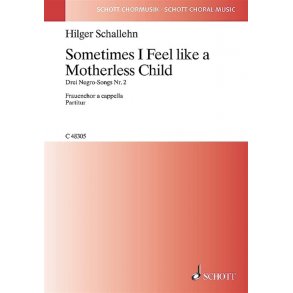 3 Negro-Songs : 2. Sometimes I Feel like a Motherless Child (Spiritual)