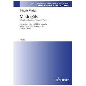 Madrigals : for mixed choir (SATB)