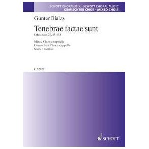 Tenebrae factae sunt : (Mathew 27,45-46)