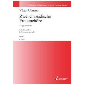 Two Hasidic pieces for female choir