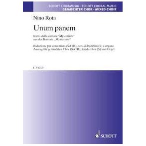 Unum panem : from the cantata Mysterium
