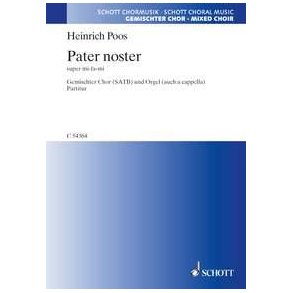 Pater noster : super mi-fa-mi