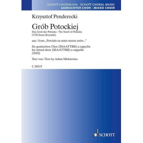 Grób Potockiej : from: 'Powia'o na mnie morze snów...?