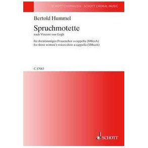 Spruchmotette : Nach Vincent Van Gogh