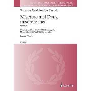 Miserere mei Deus, miserere mei : Psalm 56