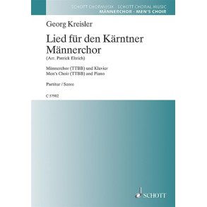 Lied Für Den Kärntner Männerchor : Georg Kreisler - Lieder und Chansons