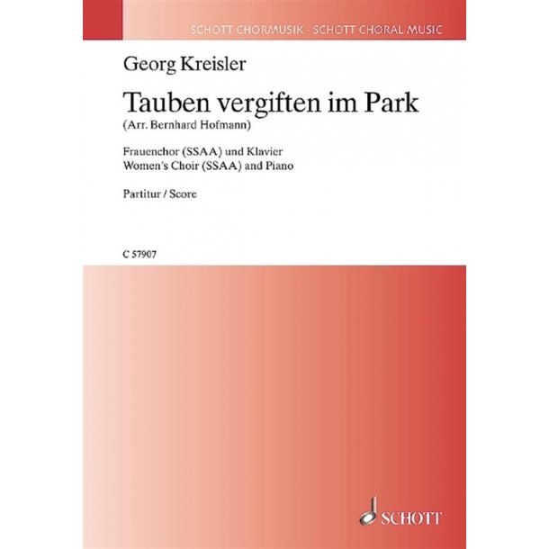 Tauben Vergiften Im Park : Georg Kreisler - Lieder und Chansons