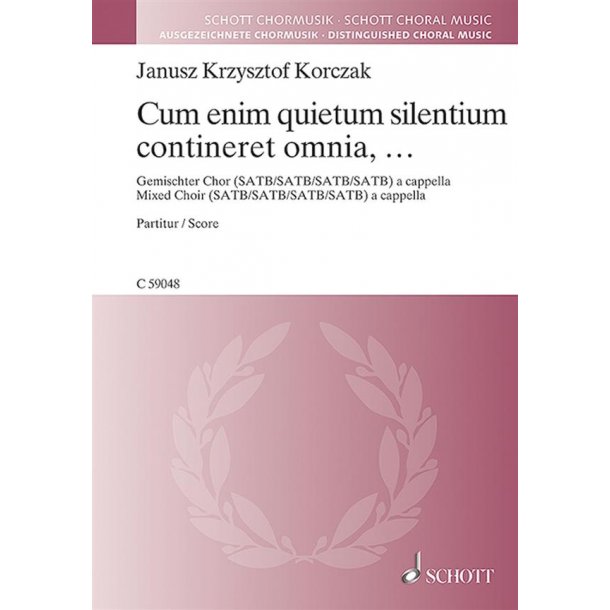 Cum Enim Quietum Silentium Contineret Omnia, ...