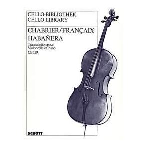Habañera : Transcription for violoncello and piano