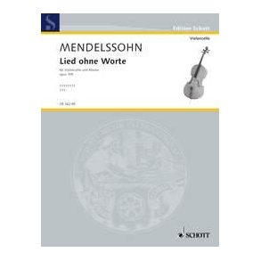 Song without Words op. 109 : Japanese Front Cover