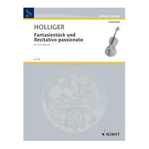 Fantasiestuck und Recitativo passionato : for cello solo