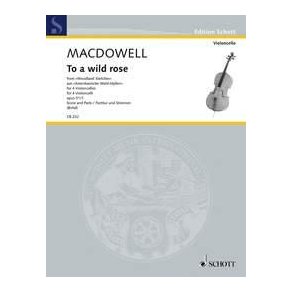 To a wild rose op. 51/1 : from Woodland Sketches