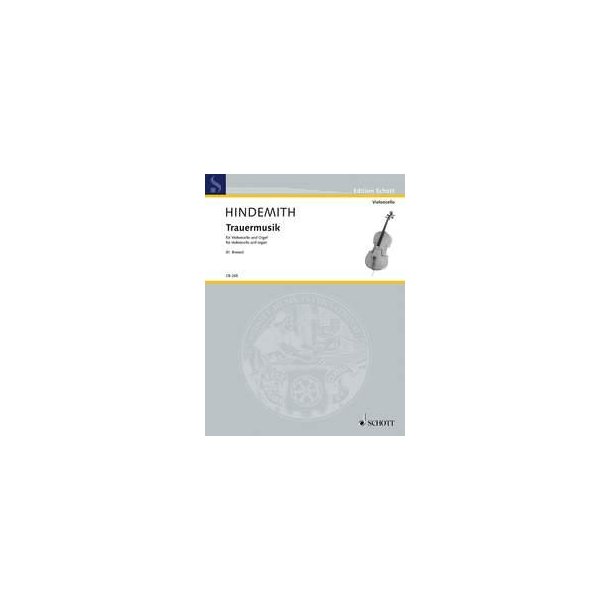 Trauermusik : for violoncello and organ
