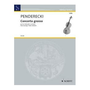 Concerto grosso : per tre violoncelli ed orchestra