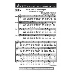 Es ist ein Ros entsprungen : (16. Jh.)