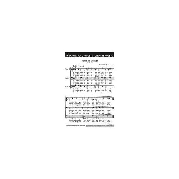 Mann Im Monde : Lieber Mann im Monde