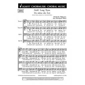 Auld Lang Syne - Die schone alte Zeit : Die Freunde all (Schottland)