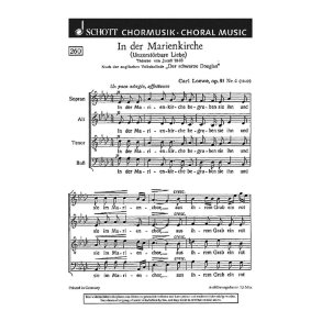 In der Marienkirche op. 81/4 : nach der englischen Volksballade Der schwarze Douglas