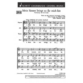 Mein Sinnen Bringt Zu Ihr Mich : Weise aus dem Lochheimer Liederbuch