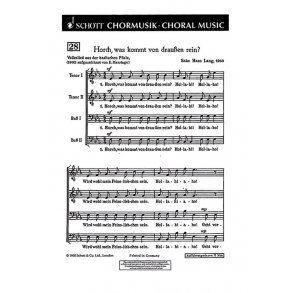 Horch, was kommt von drausen rein? : (Bad. Pfalz)