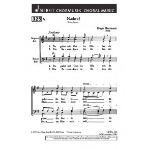 Nachruf / Geburtstag : Du gabst mit Gottes Handen / Dein Leben ist ein Fruhlingslied