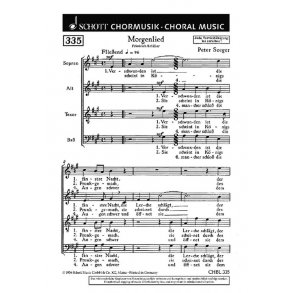 Morgenlied : Verschwunden ist die finstre Nacht