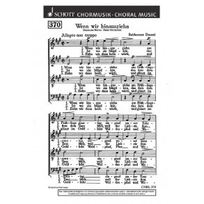 Wenn wir hinausziehn