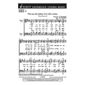Wer nur den lieben Gott lasst walten-Jesu, geh : Trauungschorale