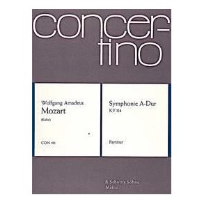 Symphony A major KV 114
