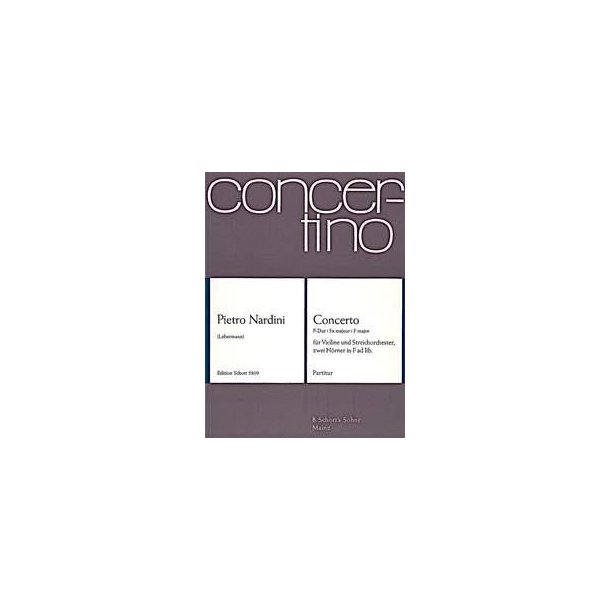 Concerto F Major op. 1/3