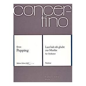 Lust hab ich ghabt zur Musika : Variationen zu einem Liedsatz von Ludwig Senfl