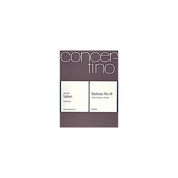 Symphony No. 19 D Major