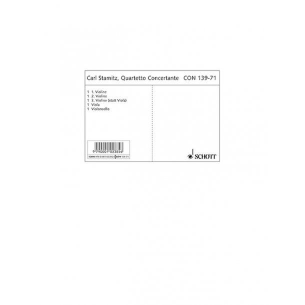 Quartet Concertante G Major