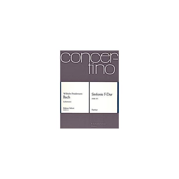 Sinfonie F Major Falck 67