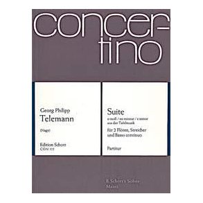 Suite E minor : from the Tafelmusik