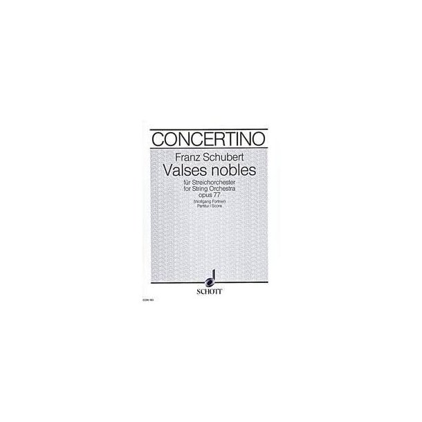 Valses nobles op. 77 D 969 : (Original for Piano)