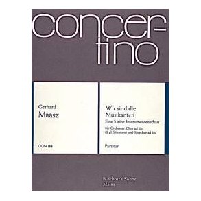 Wir sind die Musikanten : Eine kleine Instrumentenschau