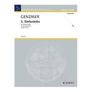 3rd Sinfonietta GeWV 133