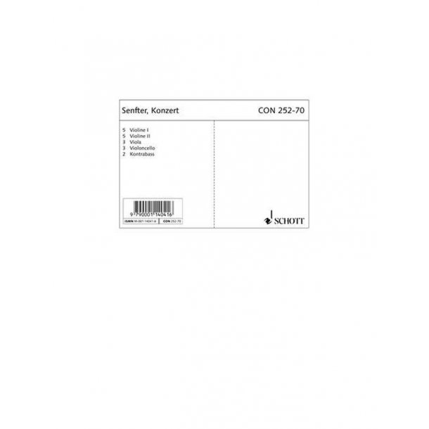 Concerto in C Minor op. 40 : First Edition