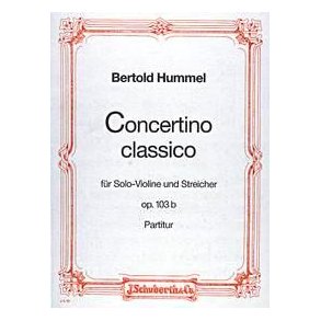 Concertino Classico D Opus 103B