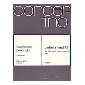 Sinfonia I and XI op. 5 : from Sinfonie da chiesa a quattro, A Minor and C Major
