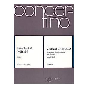 Concerto grosso op. 6 HWV 325 : No. 7 Bb Major