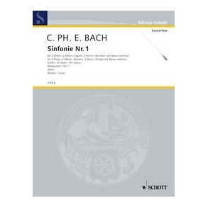 Symphony No. 1 Wq 183/1 : D major