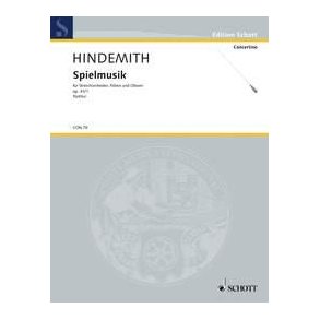 Spielmusik op. 43 Nr. 1 : fur Streichorchester, Floten und Oboen