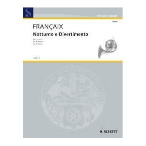Notturno e Divertimento : for four horns
