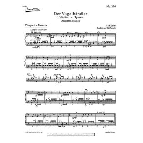 Der Vogelhandler : Operettas-Fantasie