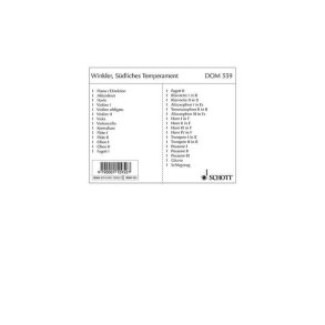 Sudliches Temperament