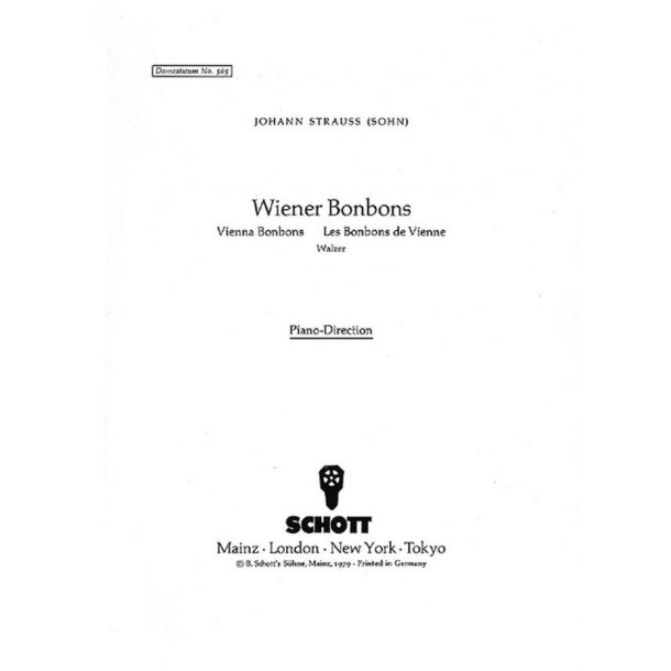 Wiener Bonbons op. 307 : Waltz