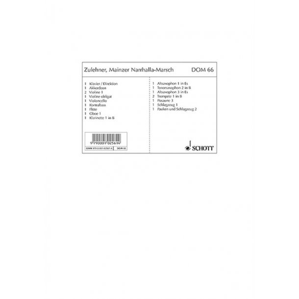 Mainzer Narrhalla-Marsch